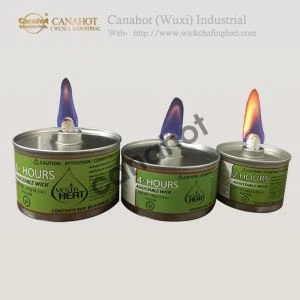 Śniadanie w formie bufetu ciepła ciecz Chafing paliwa