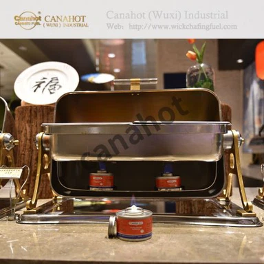 Paliwo do podgrzewania w formie bufetu